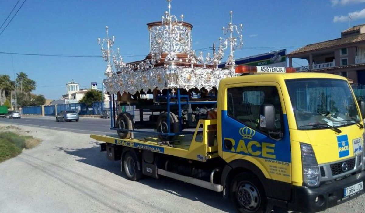 gruas con plataforma